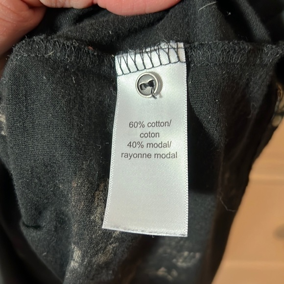 Maurice’s women’s 1 (1x), knit floral print on black, 3/4 sleeve - Picture 8 of 10